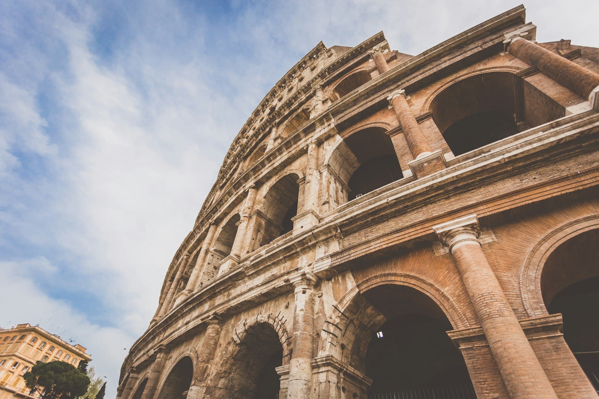 The Colosseum in Rome, Italy